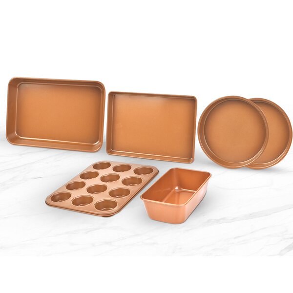 usa pan pro line 6 piece bakeware set